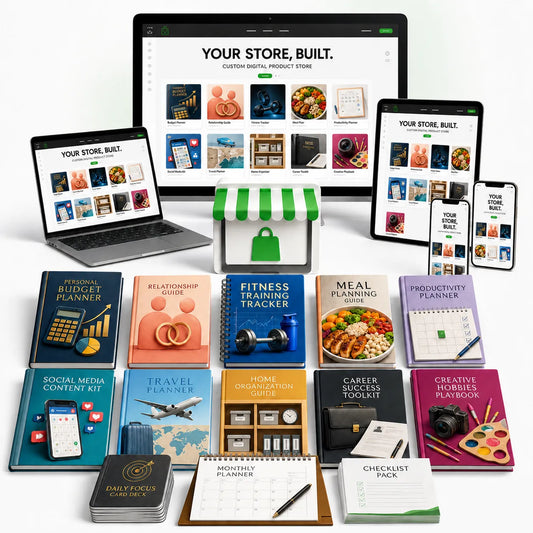 Custom Digital Product Store
